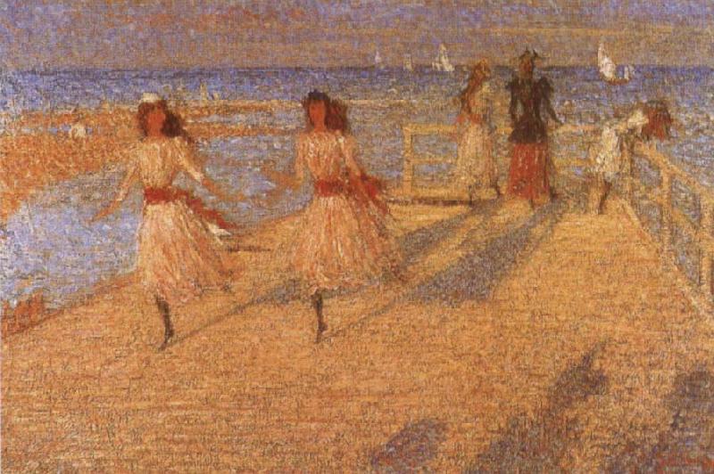 Girls Running, Philip Wilson Steer